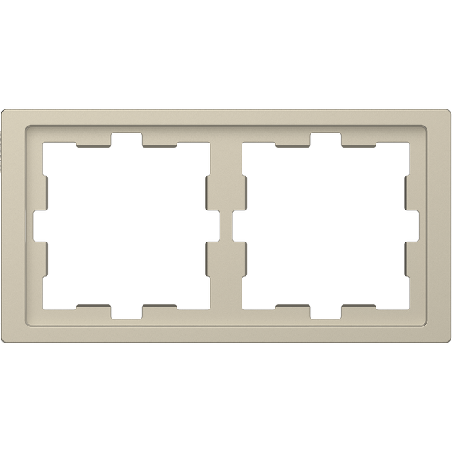 Merten D-Life, ramka 2-krotna, piasek sahary