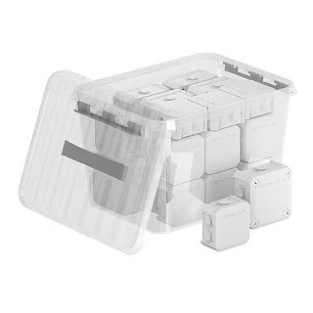 TB PB 40+60, Zestaw puszek odg. w pojemniku 22l