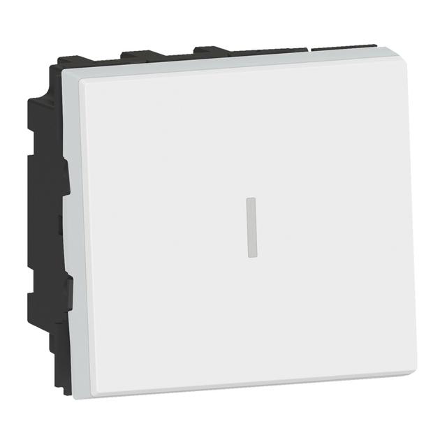 Mosaic Łącznik Krzyżowy - 2 Moduły Biały 10Ax-250V 077021L LEGRAND