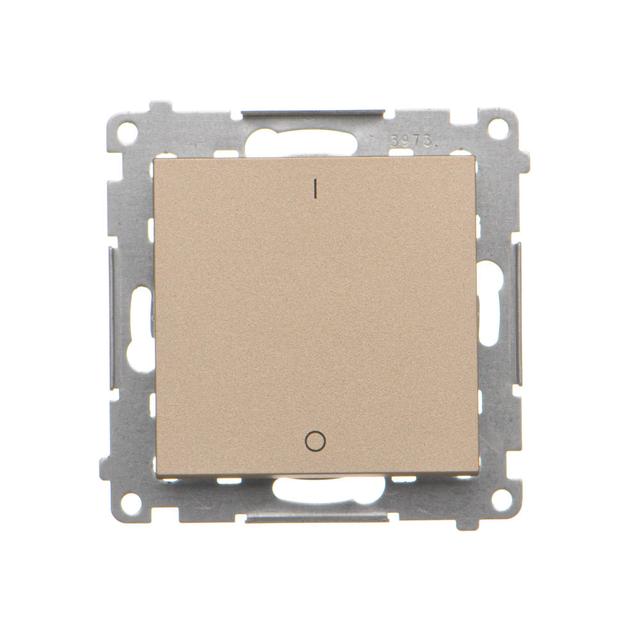Simon 55 Łącznik dwubiegunowy szybkozłączka Szampański mat TW2.01/144 KONTAKT