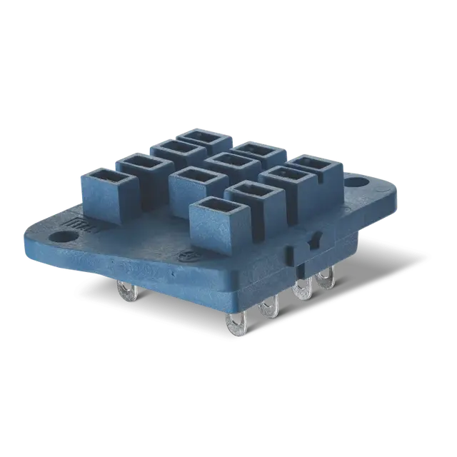 Gniazdo do przekaźników serii 62.31; 62.32; 62.33; zaciski śrubowe, 92.33 SMA