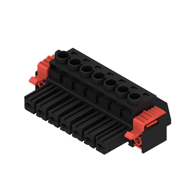 BVZ 7.62HP/07/180F SN BK BX Złącze kablowe do płytek drukowanych /50szt./ WEIDMULLER