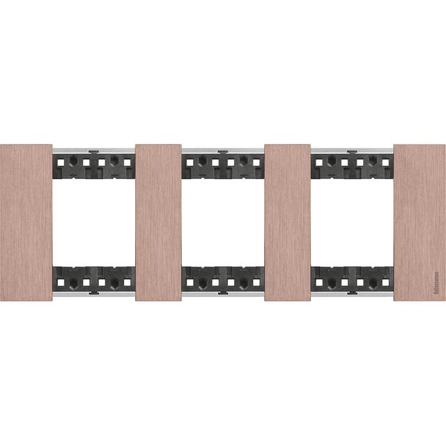 Living Now - Ramka 3x2 Moduły - Copper Bticino KA4802M3ZM LEGRAND