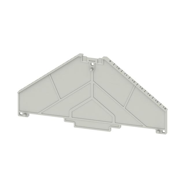 TW PRV8 9-16 SE Płyta separacyjna (terminal), drukowane, 9-16, pionowe, 120 mm x 59.7 mm, szary /10szt./ 1312400000 WEIDMÜLLER