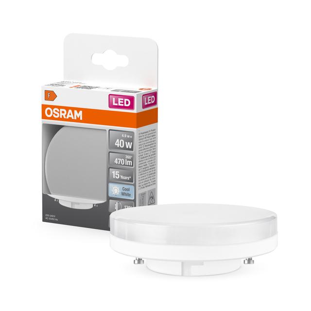 LED STAR Spot GX53 FR 40 non-dim 4,9W 840 GX53 LEDVANCE