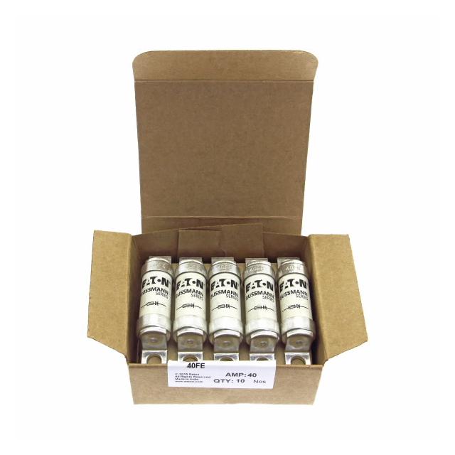 40A 690V IEC AC BS88 HIGH SPEED FUSE Wkładka szybka 40A AC 690V DC 500V BS88 19x77 mm aR, 40FE EATON