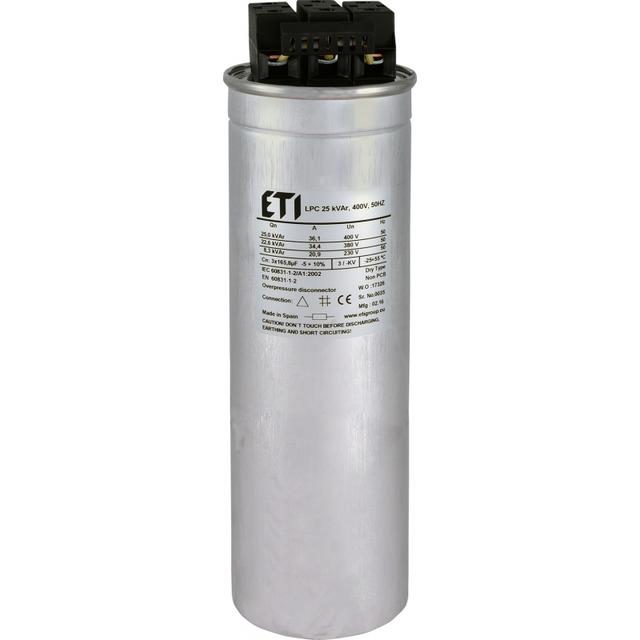 LPC 25 kVAr, 400V, 50HZ Kondensator