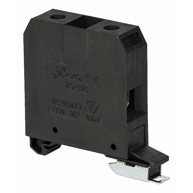 ZG-G25/TS35 ZŁĄCZKA K.CZARNY