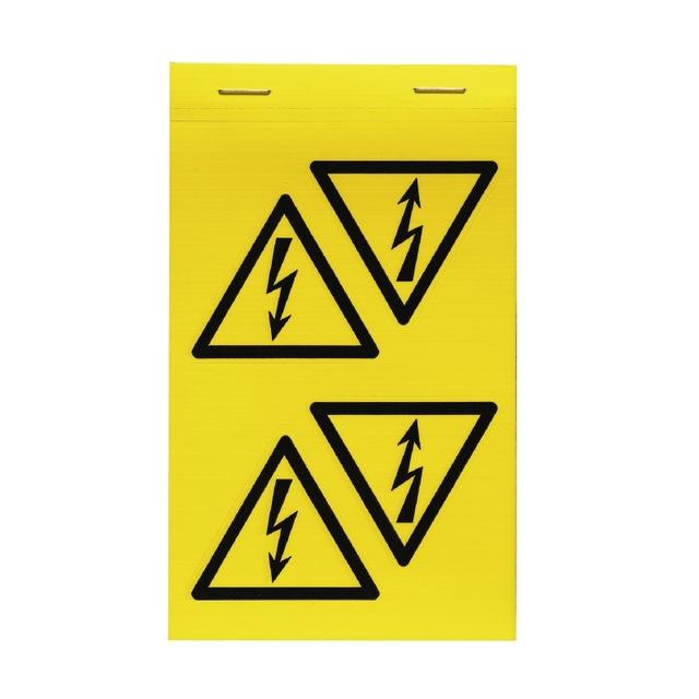 SYMBOL-P. 25X25X25 B/DR Materiał do etykiet /120szt./ WEIDMULLER