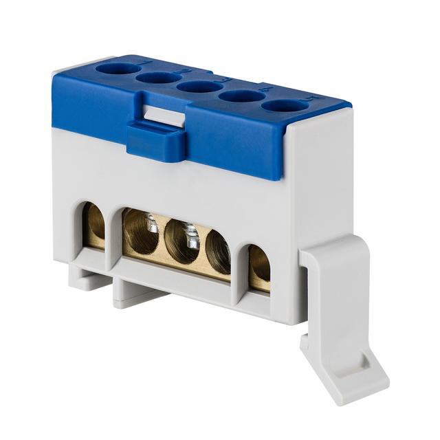 MSF Zacisk N 5x10/16 mm z opcją montażu na szynie TS35