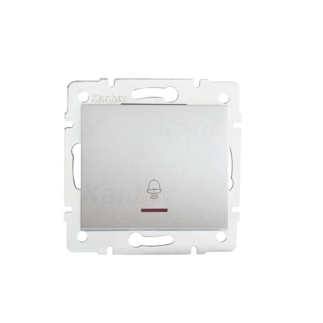 LOGI 02-1080-143 sr   Łącznik zwierny "dzwonek" z LED