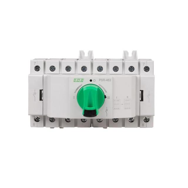 Przełącznik sieć-agregat obrotowy 63A PSR-463 F&F