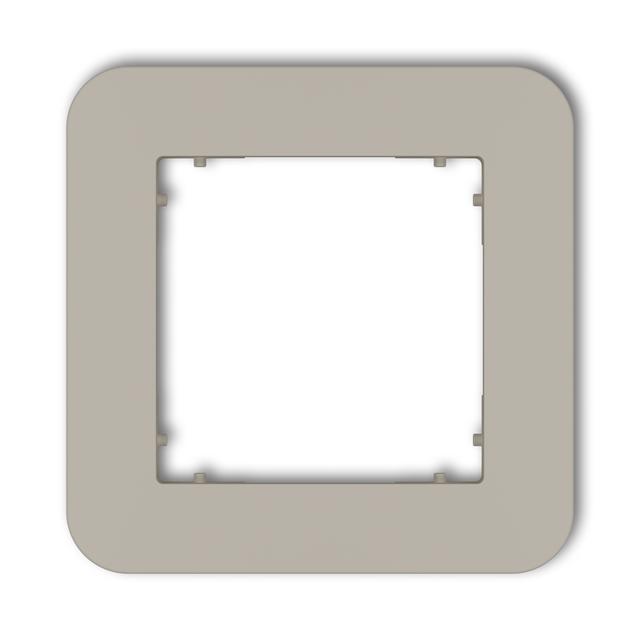 MINI Ramka uniwersalna pojedyncza zaokrąglona z tworzywa taupe