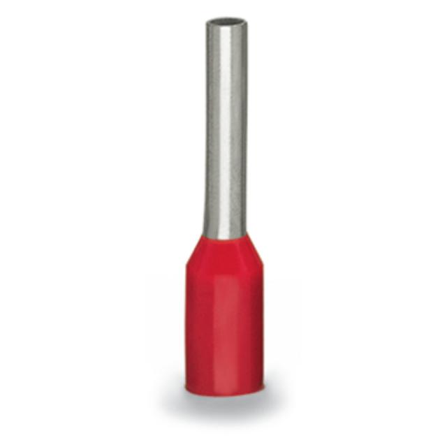 tulejka 1 mm2 czerwona dł. 10 mm