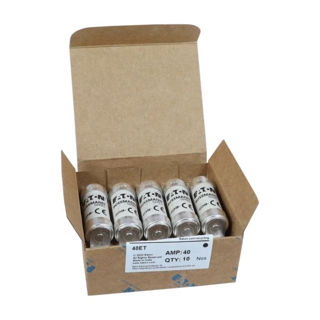 40AMP 690V IEC AC BS88 HIGH SPEED FUSE Wkładka szybka 40A AC 690V DC 500V BS88 19x77 mm a 40ET EATON