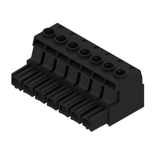 BUZ 10.16HP/07/180 AG BK BX Złącze kablowe do płytek drukowanych /16szt./ WEIDMULLER