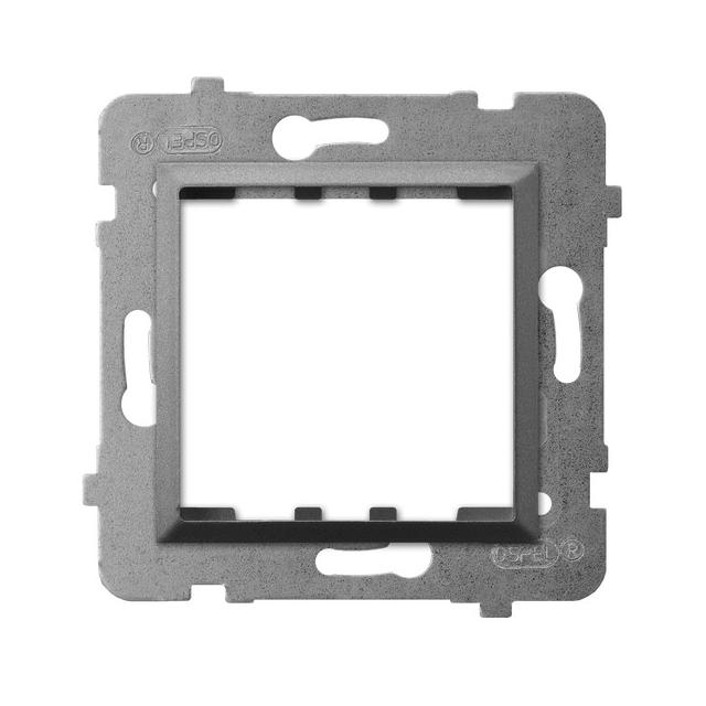 ARIA Adapter podtynkowy systemu 45 do serii Aria kolor szary mat AP45-1U/m/70 OSPEL