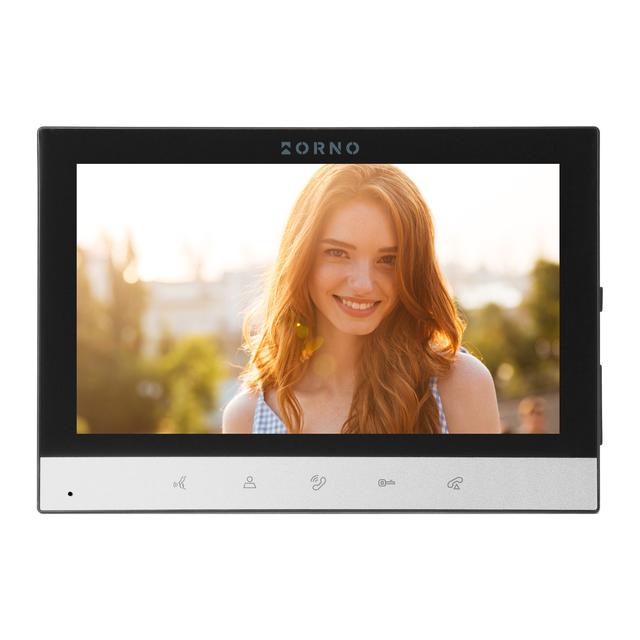 Wideo monitor bezsłuchawkowy, kolorowy, LCD 7", dotykowy panel, z gniazdem na kartę pamięci, sterowa