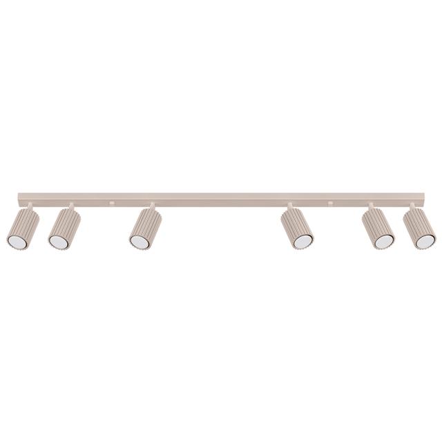SOLLUX Plafon KARBON 6L taupe ; SL.1766