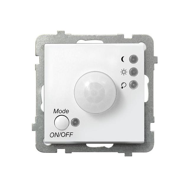 SONATA Elektroniczny czujnik ruchu - kolor biały mat