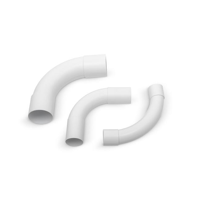 Złączka kątowa PVC do rur elektroinstalacyjnych ZKL 28 (100) ZKL 28 10153 TT PLAST
