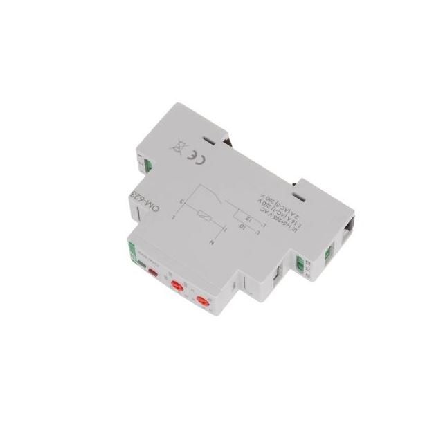 Ogranicznik mocy, montaż na szynie DIN