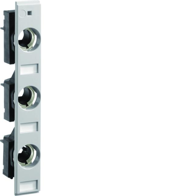 Podstawa bezpiecznikowa D02 3P 35A z pokrywą izolacyjną W27mm L063L HAGER