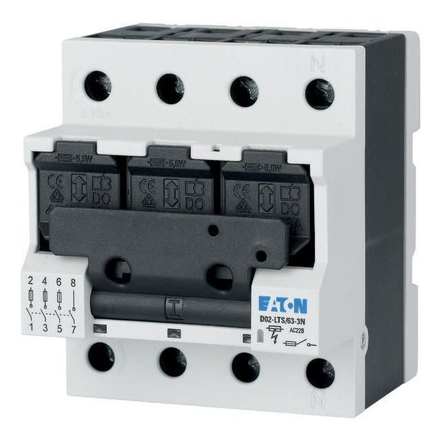 D02-LTS/63-3N ROZŁĄCZNIK BEZPIECZNIKOWY 3+NP 114321 EATON