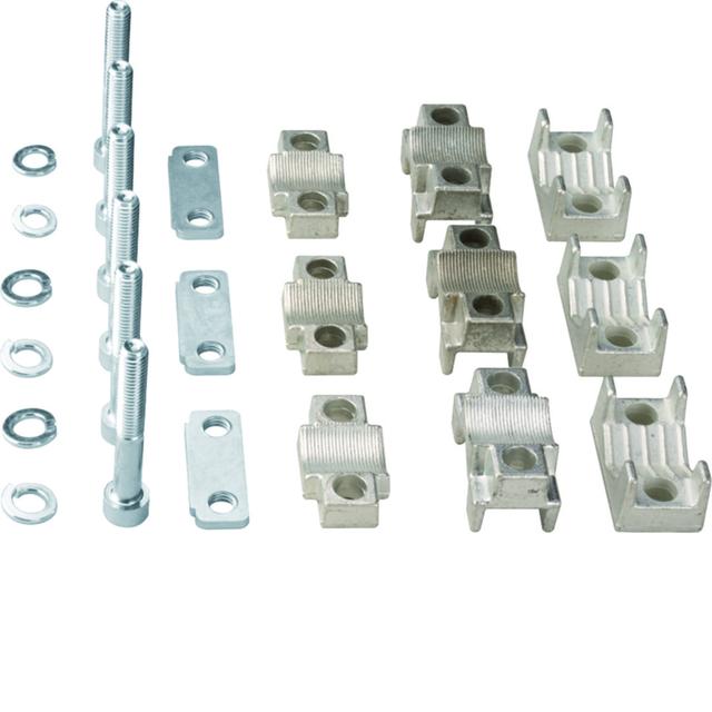 LT zestaw zacisków pryzm. do rozłącz. NH2 (3 szt.) 2x70-120mm2 Cu/Al 2 przewody LZ155 HAGER