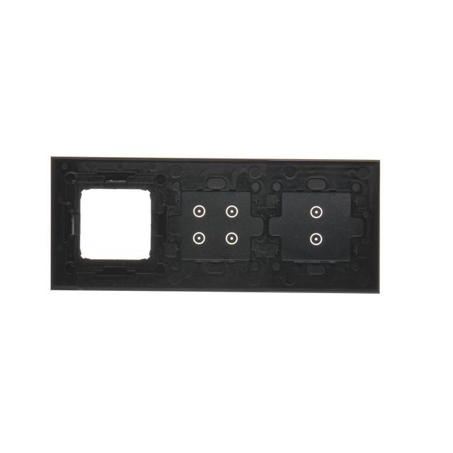 Simon 54 Touch Panel dotykowy S54 Touch 3 moduły 2 pola dotykowe pionowe+4 pola dotykowe+1 otwór na