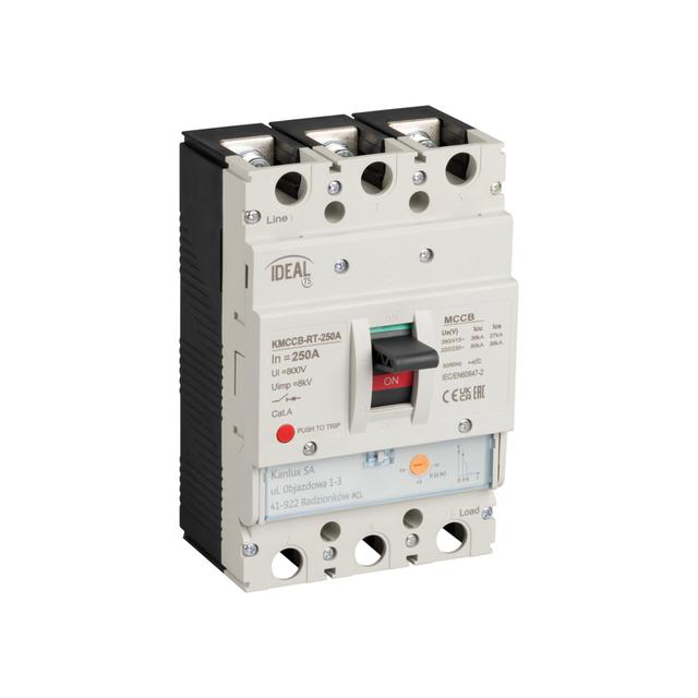 KMCCB-RT-250A Wyłącznik kompaktowy IDEAL TS KMCCB-RT-250A KANLUX