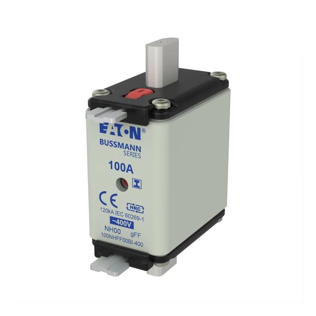 100NHFF00BI-400 Wkładka NH 100A 400V AC GFF Rozmiar 00 100NHFF00BI-400 EATON