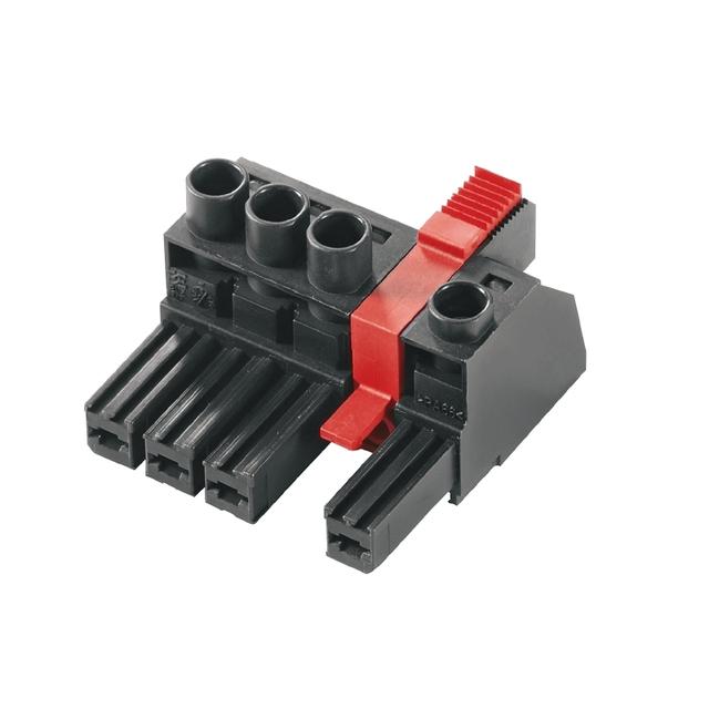 BVZ 7.62HP/02/180MF2 SN BK BX Złącze kablowe do płytek drukowanych /52szt./ WEIDMULLER