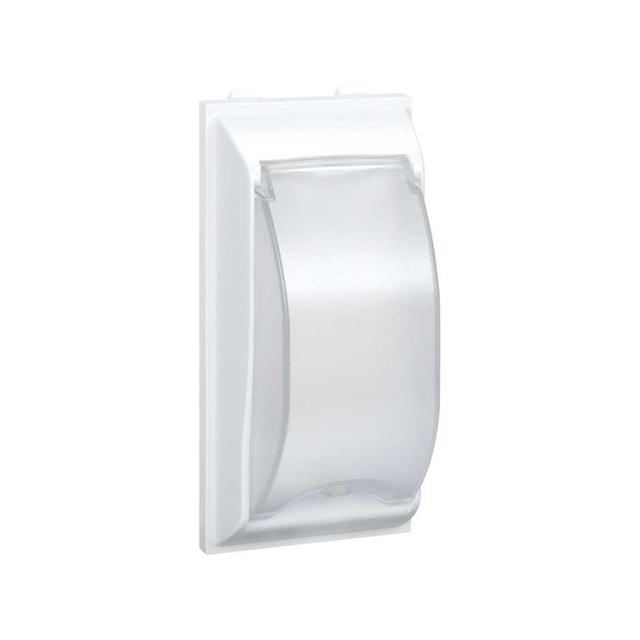 Simon Connect Płytka CIMA z pokr. do aparatury modułowej 2-pol. SBC SBM SM (33mm) puszki podłogowe SF czysta biel S195N/9 KONTAKT