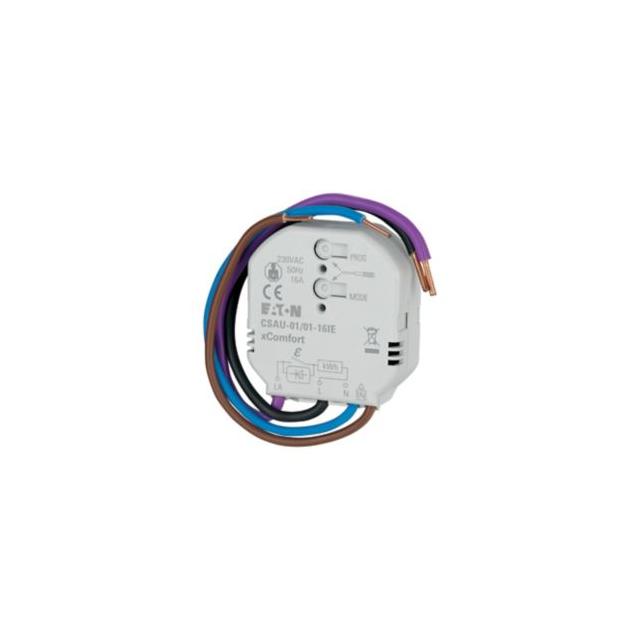 CSAU-01/01-16IE Odbiornik sterujący 16A z wejściem binarnym i pomiarem energii 172942 EATON