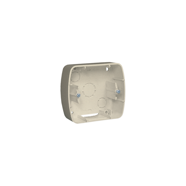 Simon Akord Puszka pojedyncza natynkowa IP20 beż