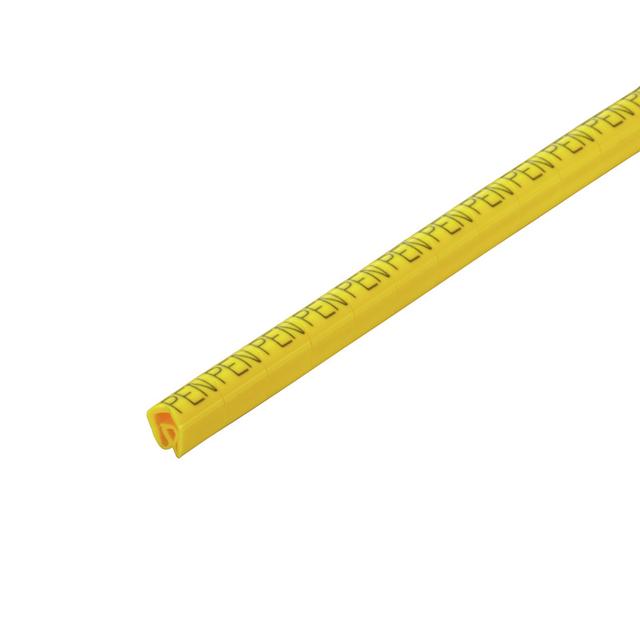 CLI C 2-9 GE/SW PEN CD System kodowania kabli, 4 - 10 mm, 7 mm, Nadrukowane znaki: litery, duże, PEN, PVC, miękkie, bez kadmu, żółty /125szt./ 1871971734 WEIDMÜLLER