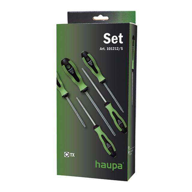 Zestaw śrubokrętów z otworem 2 K Tx10-30 101212/S HAUPA