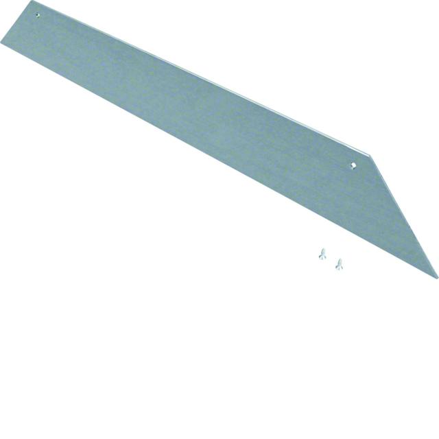 tehalit.AK Końcówka 2-str skos pokrywy 400X70mm stal AKE4000702 HAGER