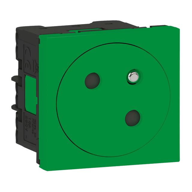 M45:Gn 2P+Z 2M Zielony Płaskie 077160L LEGRAND