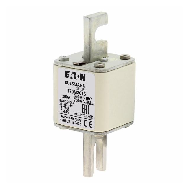 250A 690V 1*/80 aR INDICATOR FUSE Wkładka szybka 250A AC 690V compact DIN 1 45x45x104 mm, 170M3016 E