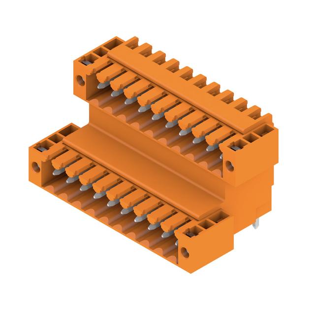 SLD 3.50 V/20/90F 3.2 SN OR BX Wtyki PCB (złącza płyty), 3.50 mm, Liczba biegunów: 20, kąt odejścia: 90° /20szt./ 1642410000 WEIDMÜLLER