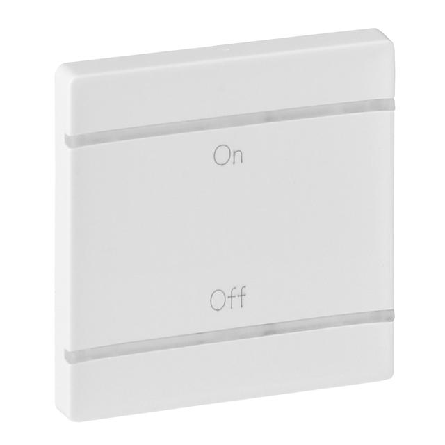 Mh:Klawisz On-Off 2M Biały 755170 LEGRAND