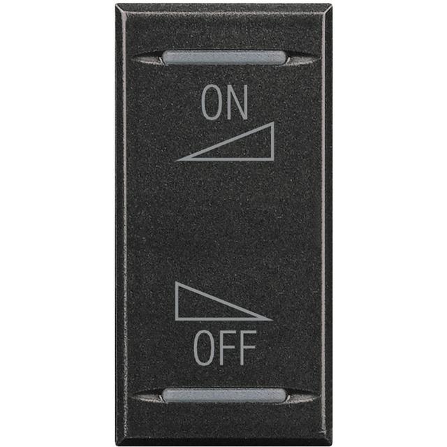 AXOLUTE MYHOME - KLAWISZ ''REGULACJA'' 1M ANTRACYT, Bticino