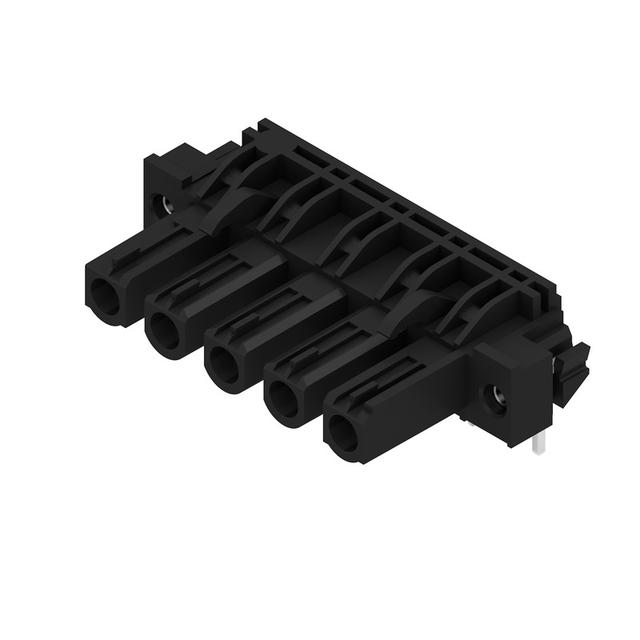 BLL 7.62HP/05/90LF 3.2SN BK BX Wtyki PCB (złącza płyty), 7.62 mm, Liczba biegunów: 5, kąt odejścia: 90° /36szt./ 1095670000 WEIDMÜLLER