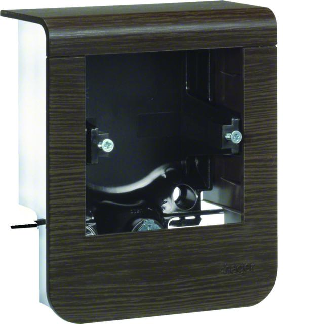 tehalit.SL Pusty nośnik urządzeń 20x55 fi60 sucupira SL20055901D6 HAGER