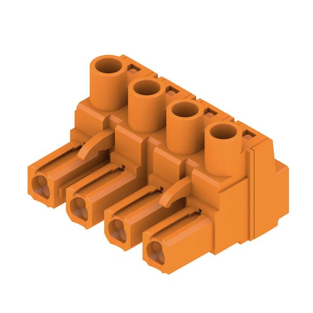BLZ 7.62HP/04/180 SN OR BX Złącze kablowe do płytek drukowanych /100szt./ WEIDMULLER