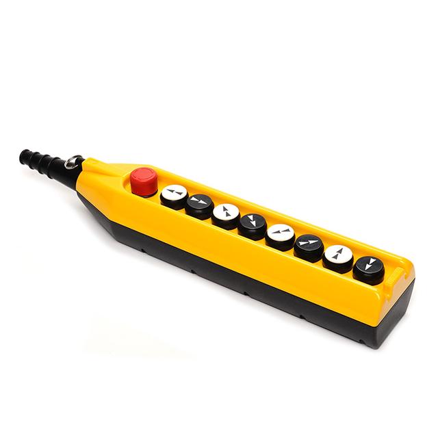 Kaseta sterownicza, 9 przycisków, w tym przycisk awaryjnego stopu 30 mm, dwie prędkości