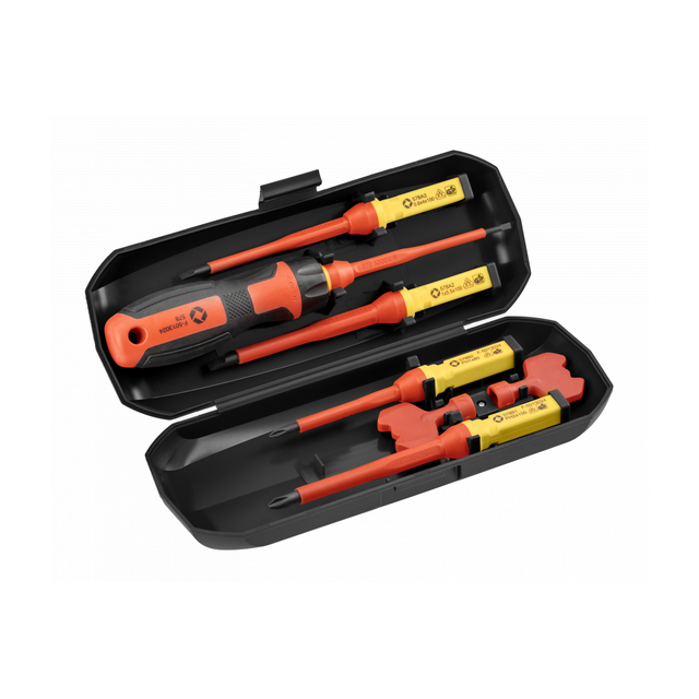 Wkrętaki - zestaw 8 szt, izolowane 1000V