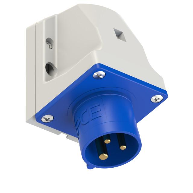 WTYCZKA ODBIORNIKOWA 16A 230V 2P+Z 513-6 PCE